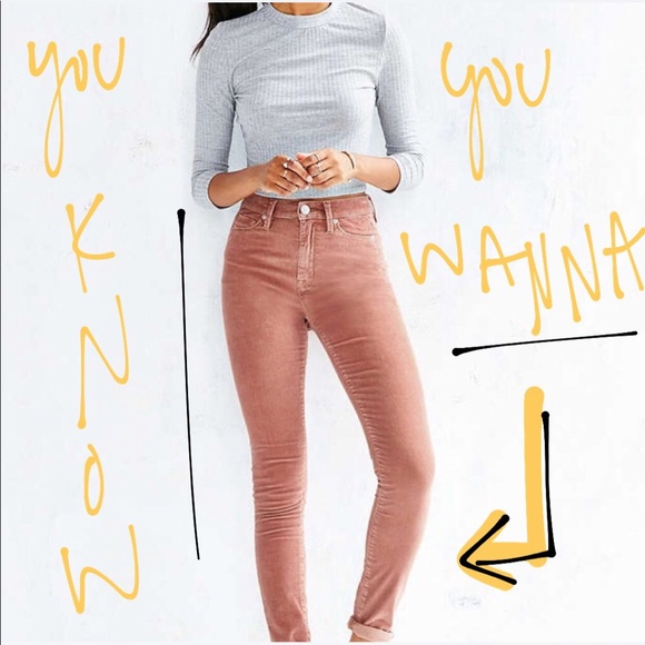Urban Outfitters Pants - BDG Urban Outfitters Corduroy Twig High Rise Jeans